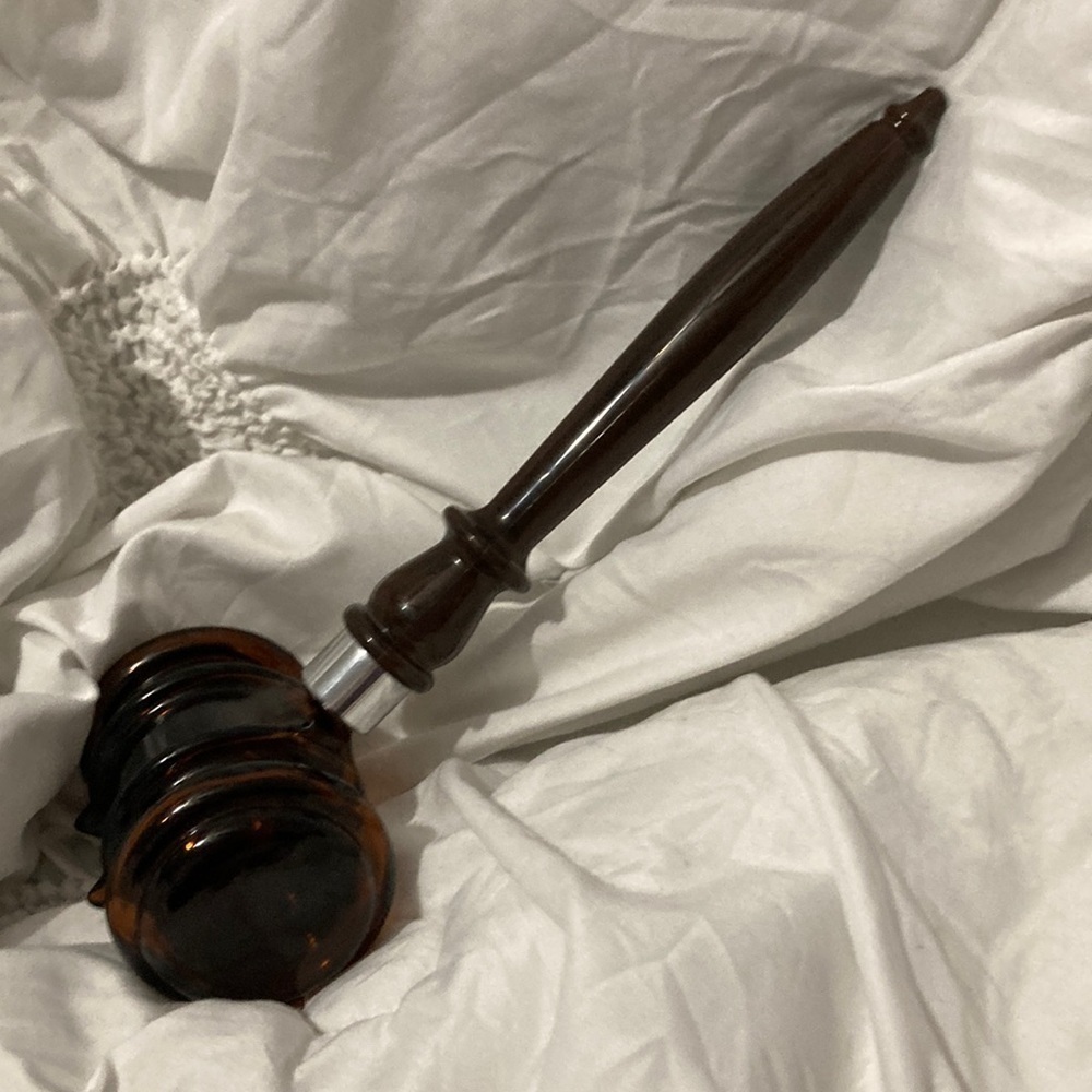 Avon 1967 Gavel Bottle VINTAGE